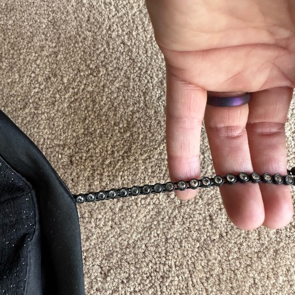 Black Nuit Prom Ballgown Dress - Picture 5 of 6